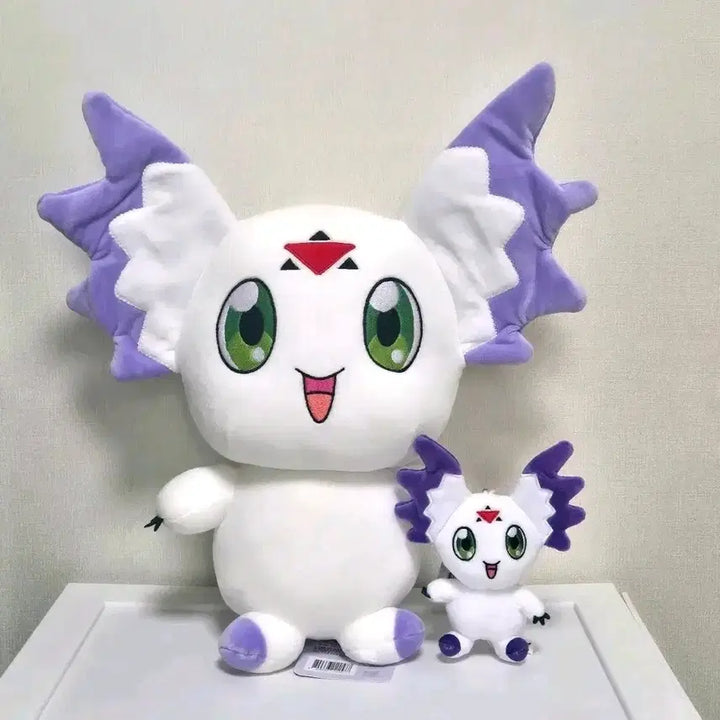 [BUNJANG] Digimon Donglemon Plush Keychain Set / 디지몬 인형 키링 동글몬 2종 세트