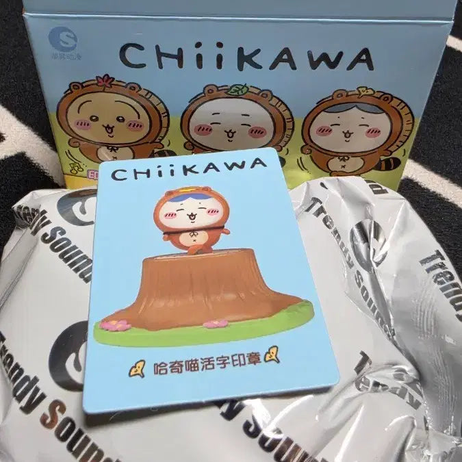 [BUNJANG] Chikawa Hachiware Raccoon Stamp (Box Opened) / [박스만 개봉] 먼작귀 치이카와 하치와레 너구리 도장