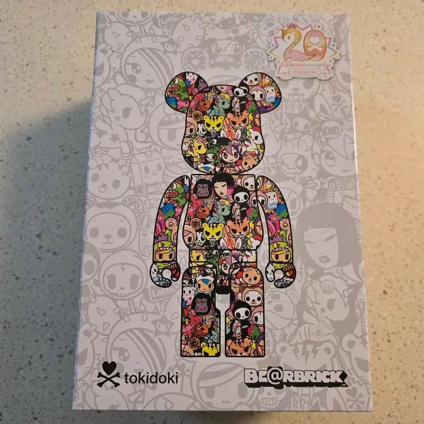 [BUNJANG] Bearbrick Tokidoki 20th Anniversary 100% + 400% Set / 베어브릭 토키도키 20주년 기념 100%+400% 미개봉 새상품
