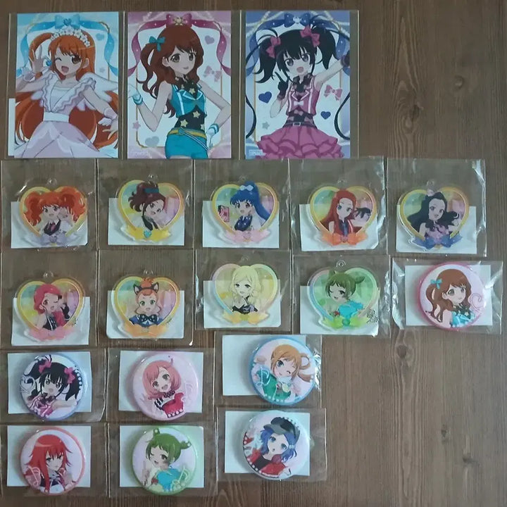 [BUNJANG] Prize Stone Marukuji Bromide, Acrylic Keyring, and Can Badge Set / 프리즘스톤 마루쿠지 판매합니다!
