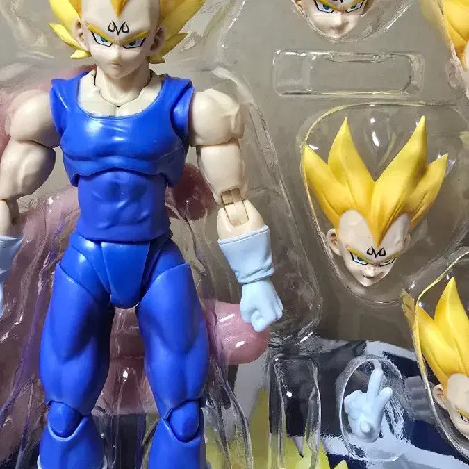 [BUNJANG] S.H.Figuarts Dragon Ball Majin Vegeta Unsealed / shf 드래곤볼 마인 베지터 개봉