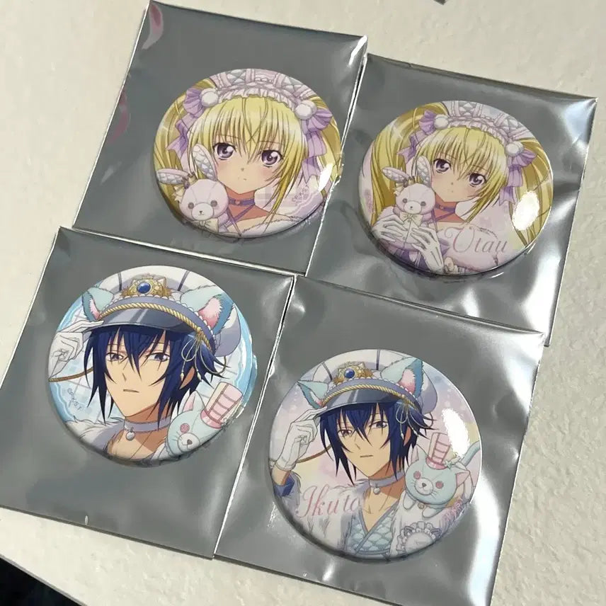 [BUNJANG] Shugo Chara! Mofumofu Toy Can Badge Bundle Set / 캐릭캐릭체인지 캐캐체 모후모후토이 캔뱃지 일괄 판매