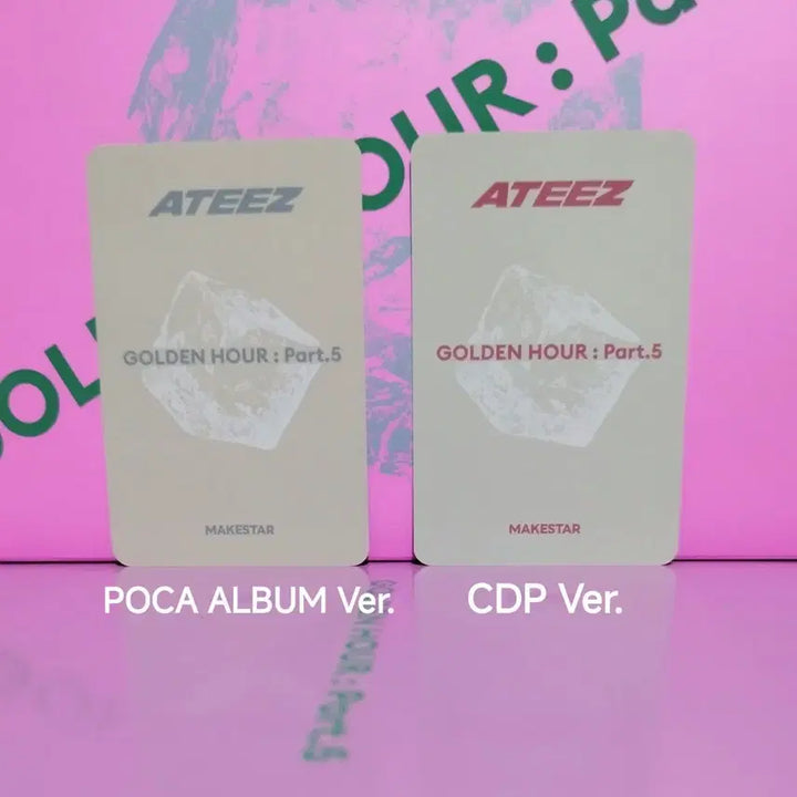 [BUNJANG] ATEEZ GOLDEN HOUR : Part.5 BAD Make Star Lucky Draw Yunsan Unit Set / 에이티즈 메이크스타 산 윤호 정산 유닛 세트 - YUNSAN UNIT