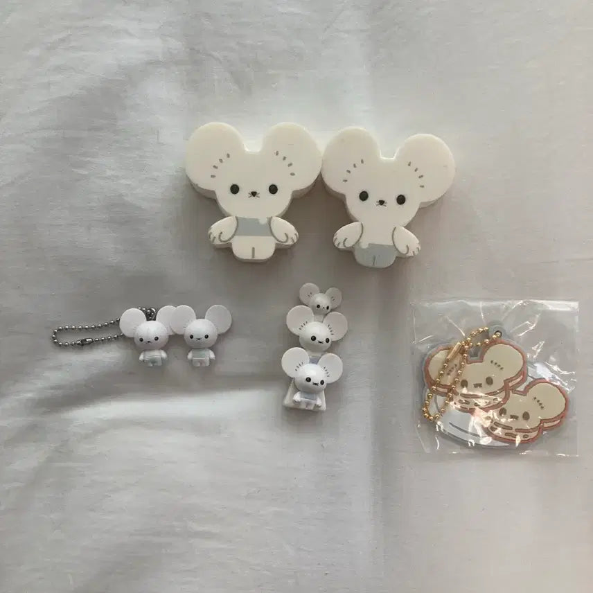 [BUNJANG] Dooly Group Pokémon Keyring Gacha Bundle Set / 두리쥐 일괄 포켓몬 키링 가챠