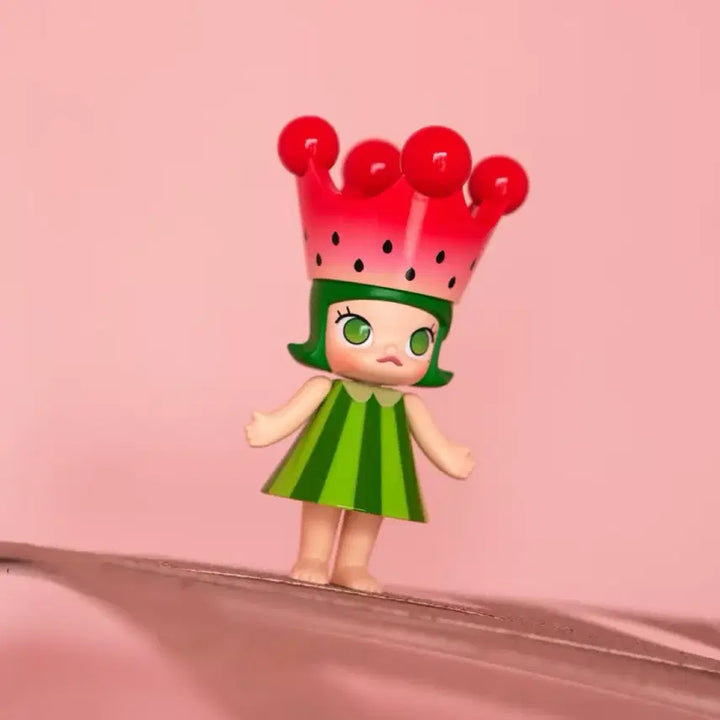 [BUNJANG] Pop Mart Mega Royal Molly 100% Series 1 Watermelon Sealed / 미개봉 팝마트 메가 로얄 몰리 100% 시리스 1