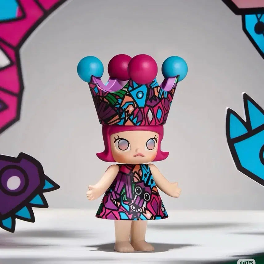 [BUNJANG] Pop Mart Mega Royal Molly 100% Series 1 (Hanmeimin) Figure / 미개봉 팝마트 메가 로얄 몰리 100% 시리스 1  Hanmeimin