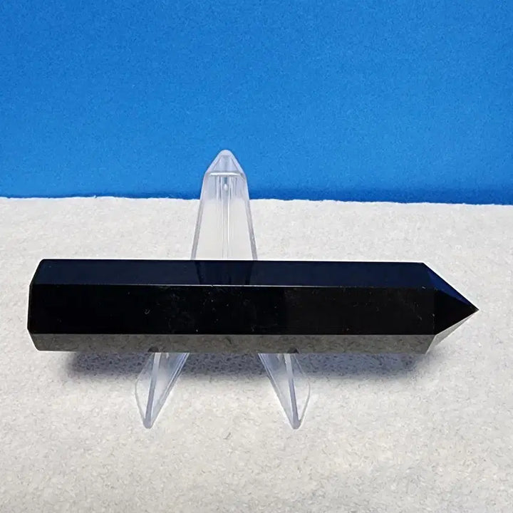[BUNJANG] Obsidian Sphere and Obelisk Set with Stand / 혹요석 구체 +오벨리스크 세트 + 받침대