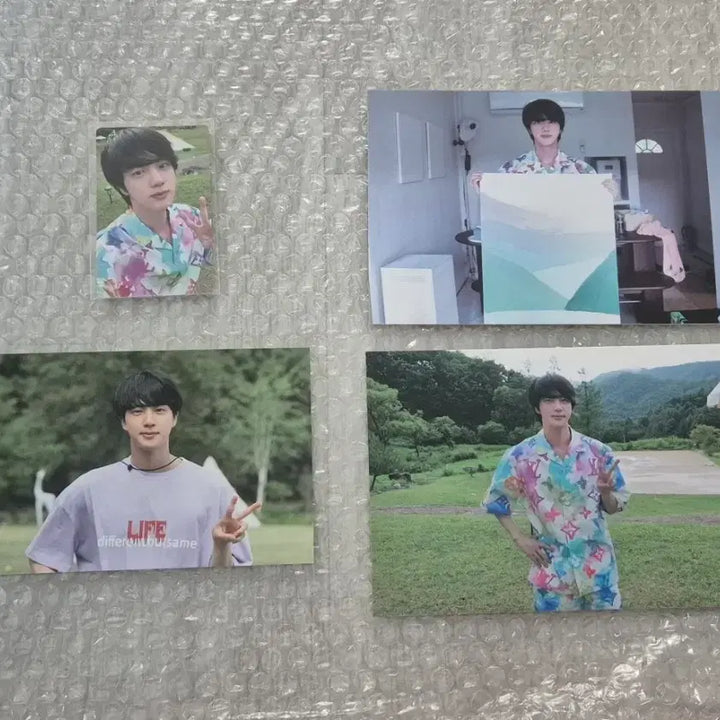 [BUNJANG] BTS In the Soop 2 Jin Photocard &amp; Postcard Bundle Set / bts 인더숲2 진 포토카드&amp;엽서 (일괄)