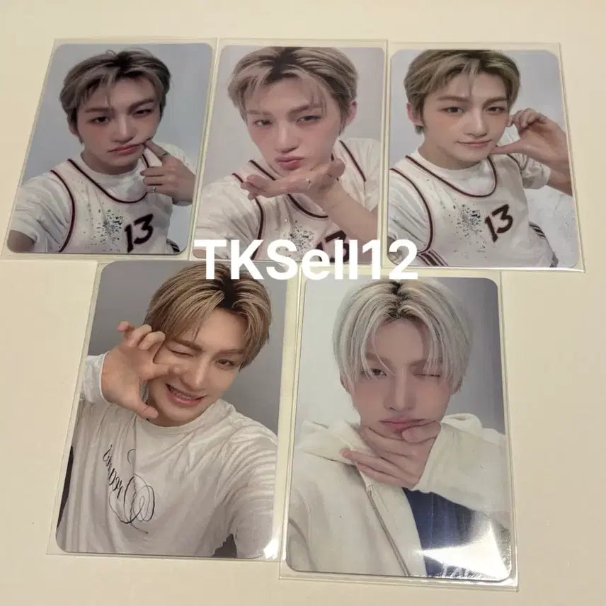 [BUNJANG] Seventeen Woozi Photocard Bundle Set / 지훈포카 5장 일괄판매  NO TRADEGE