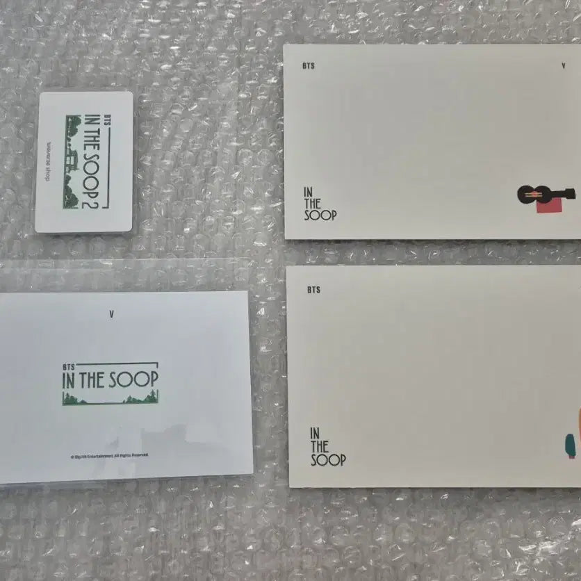 [BUNJANG] BTS In the Soop 2 V Photocard &amp; Postcard Bundle Set / bts 인더숲2 뷔 포토카드&amp;엽서 (일괄)