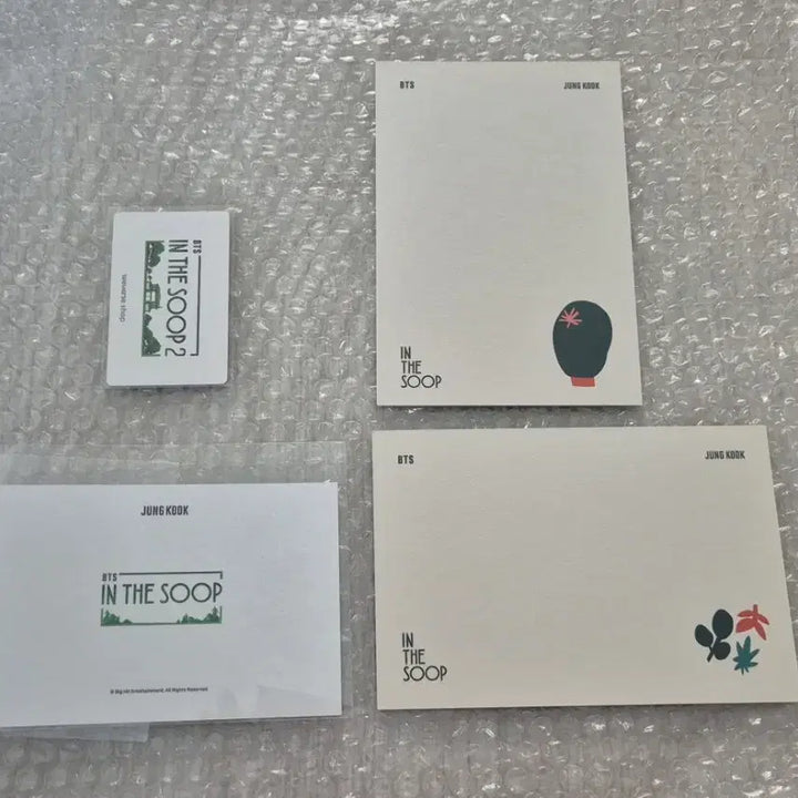 [BUNJANG] BTS In the Soop 2 Jungkook Photocard &amp; Postcard Bundle Set / bts 인더숲2 정국 포토카드&amp;엽서 (일괄)