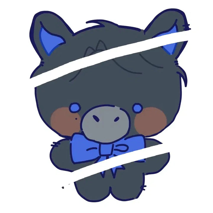 [BUNJANG] SD Animal Style Full Body Chibi Art Commission - Full Color Base / sd 동물화 고정틀 밑색 그림 페어 가능 커미션