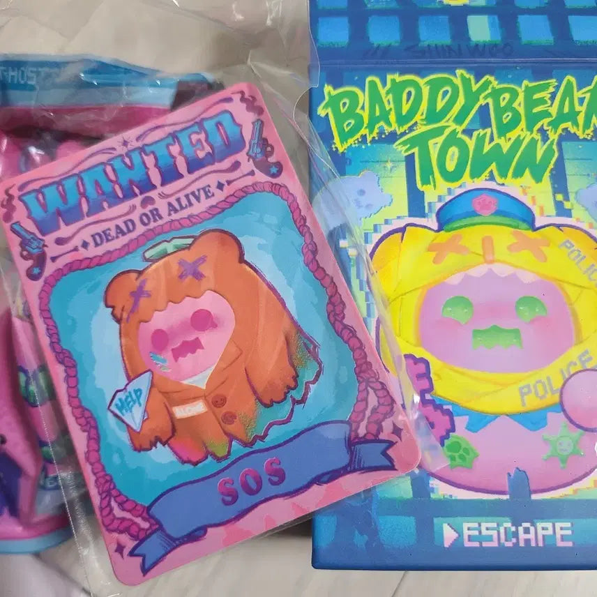[BUNJANG] Shinwoo Artist Baddy Bear Town SOS Figure / 신우 작가 피규어