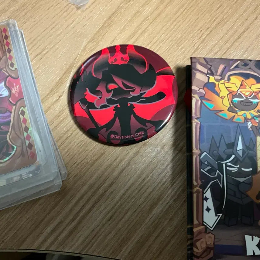 [BUNJANG] Cookierun Braveverse Dark Witch Beast Accordion Binder Book Photocard Set / 쿠키런 브레이버스 어둠마녀 비스트 아코디언 바인더 북 쿠키런 포토카드 카드