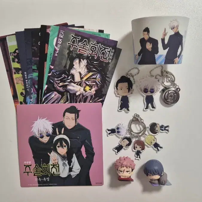 [BUNJANG] Jujutsu Kaisen - Kaioken Arc Cafe Exclusive Bundle Set / 주술회전 회옥옥절 특전 카페 굿즈 일괄
