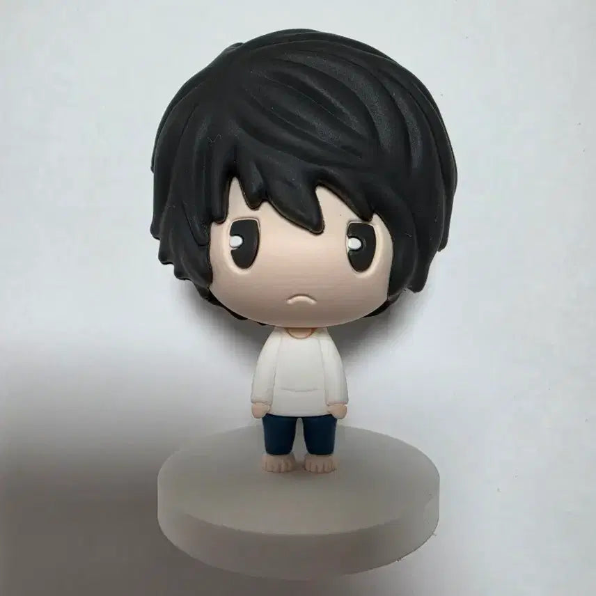 [BUNJANG] Death Note L Rubber Mascot Figure / 데스노트 원화전 엘 L 러버 마스코트 피규어