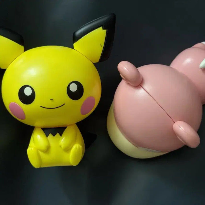 [BUNJANG] Pokemon Kapu Kyara Slowpoke Pichu Bundle Set / 포켓몬 가챠 카푸캬라 야돈 피츄 일괄