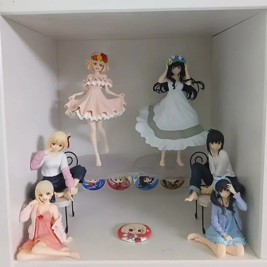 [BUNJANG] Lycoris Recoil Birthday Illustration Figure Bundle / 리코리스 리코일 생일 기념 일러스트 피규어 등등