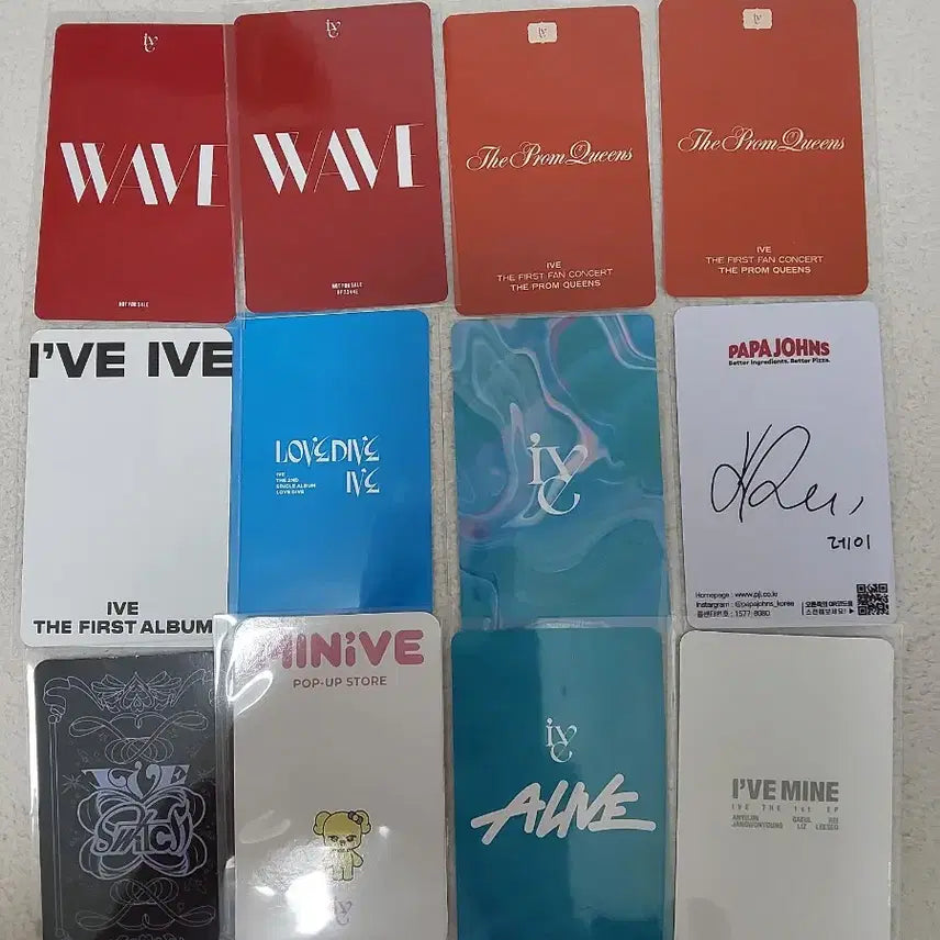 [BUNJANG] IVE 12-Type Photocard Set / 아이브 포토카드 12종 세트