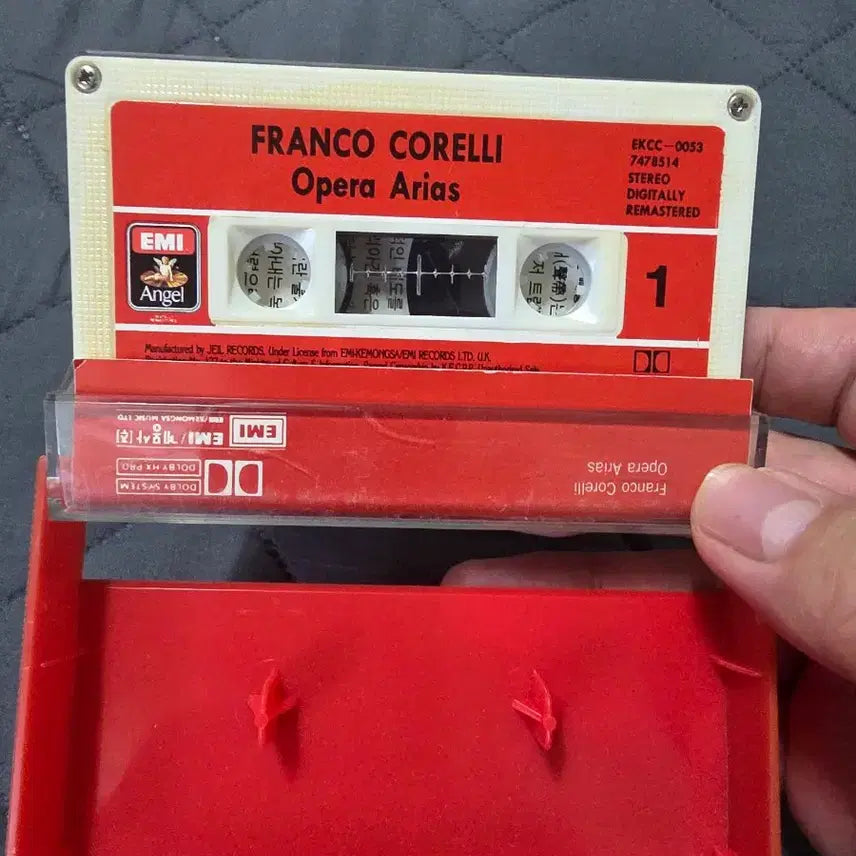 [BUNJANG] Franco Corelli Opera Arias Cassette Tape / 프랑코 코렐리 오페라 아리아스 카세트 테이프