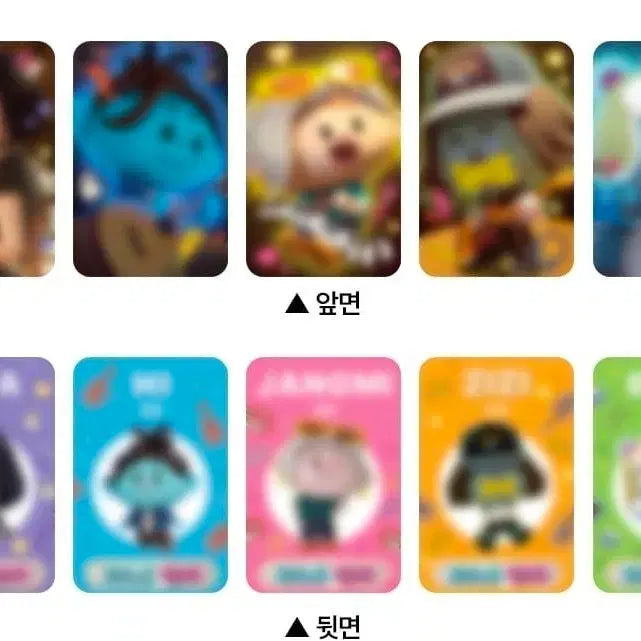 [BUNJANG] Ghostband 5-Piece Photocard Set / 고스트밴드 포토카드5종 1세트