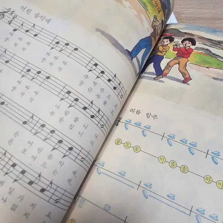 [BUNJANG] Korean Elementary School Textbooks &amp; Booklets (3 Volumes) / [근대사수집자료] 국민학교 교재 및 책자 3권