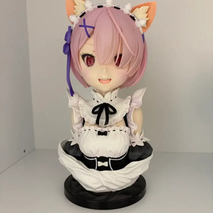 [BUNJANG] Re:Zero Ram Bust Figure / 리제로 람 흉상 피규어