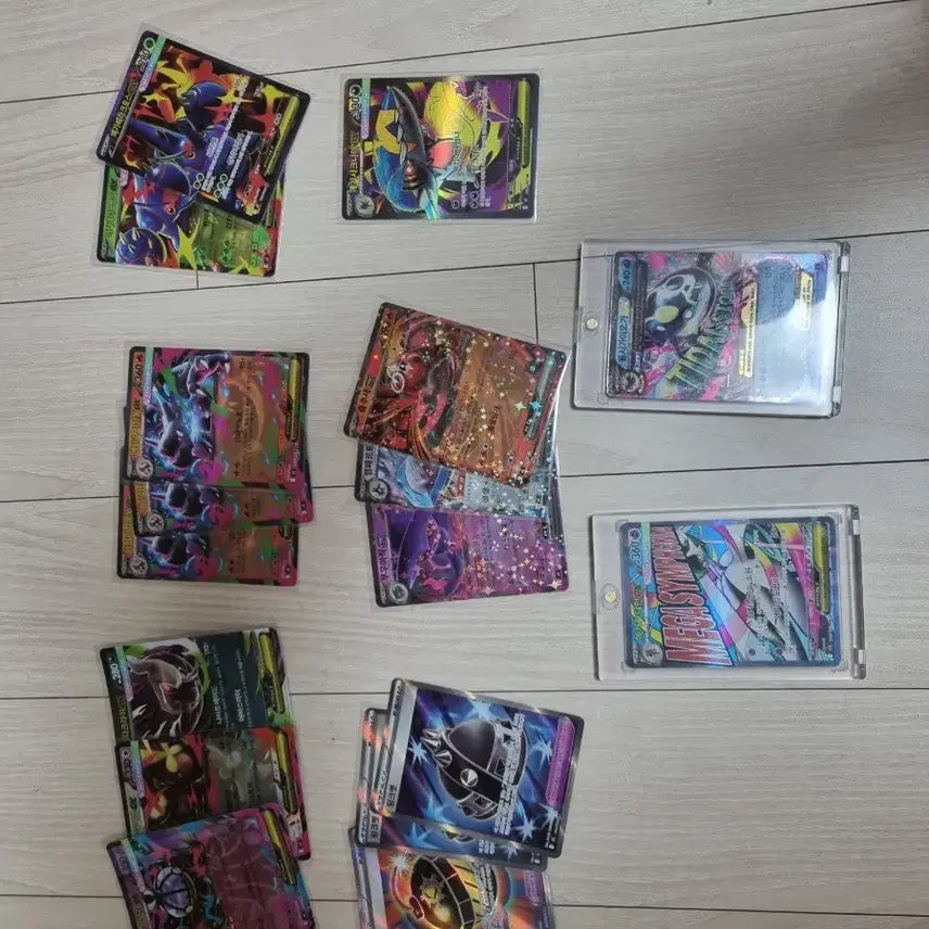 [BUNJANG] Sealed Pokemon Cards Bundle / 메가가디안 ma, 원시가이오가 ex, 메가샤크니아, 메가헤라크로스 sr  외 다수
