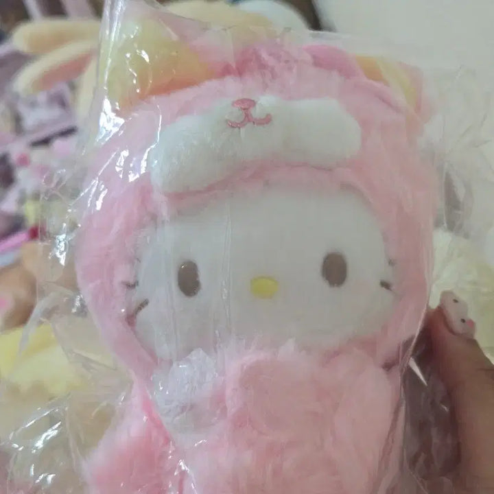 [BUNJANG] Sanrio Fairy Rabbit Hello Kitty Mascot Plush New / 급처[새상품]산리오 요정토끼 페어리래빗 헬로키티 마스코트 인형 새제품