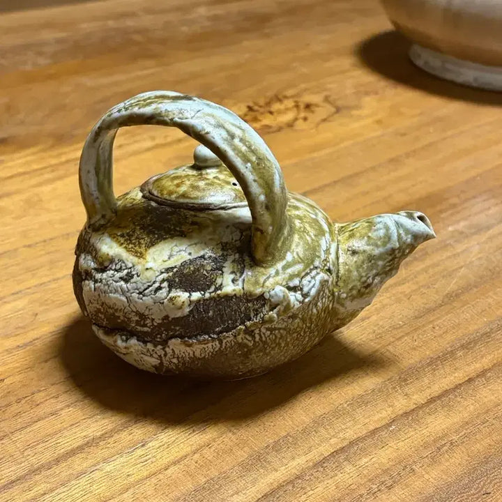 [BUNJANG] Hyun Pottery Kim Dae-woong Un-glazed Teapot / 현담요 김대웅 무유 다관