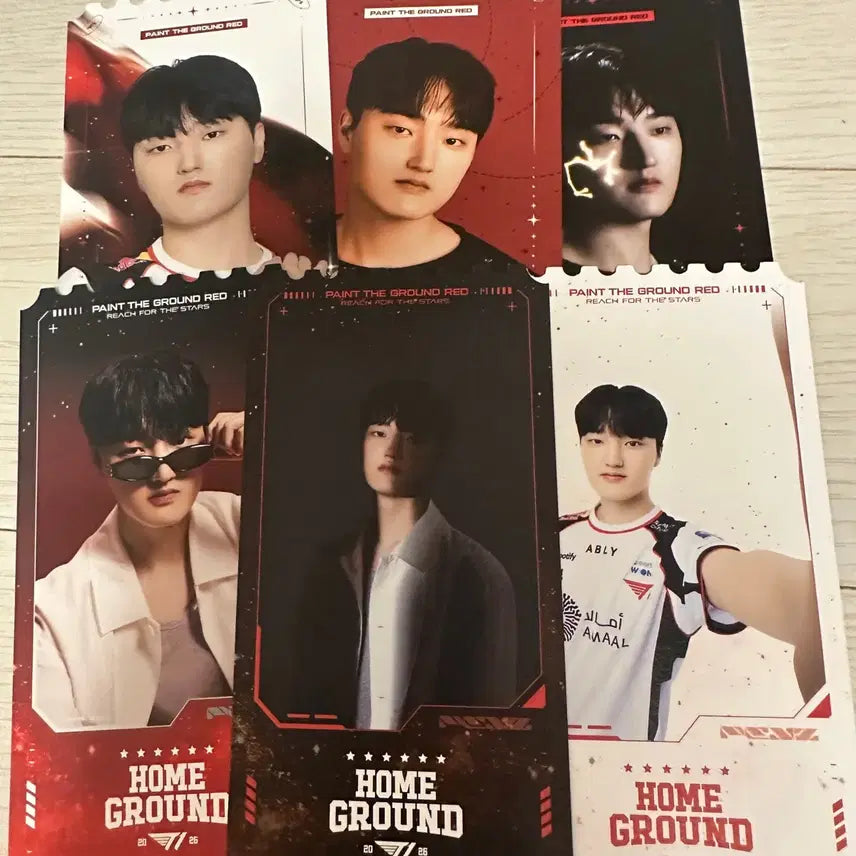 [BUNJANG] Fase T1 Homeground Original Ticket Bundle Set / 페이즈 티원 홈그 홈그라운드 오리지널 티켓 일괄