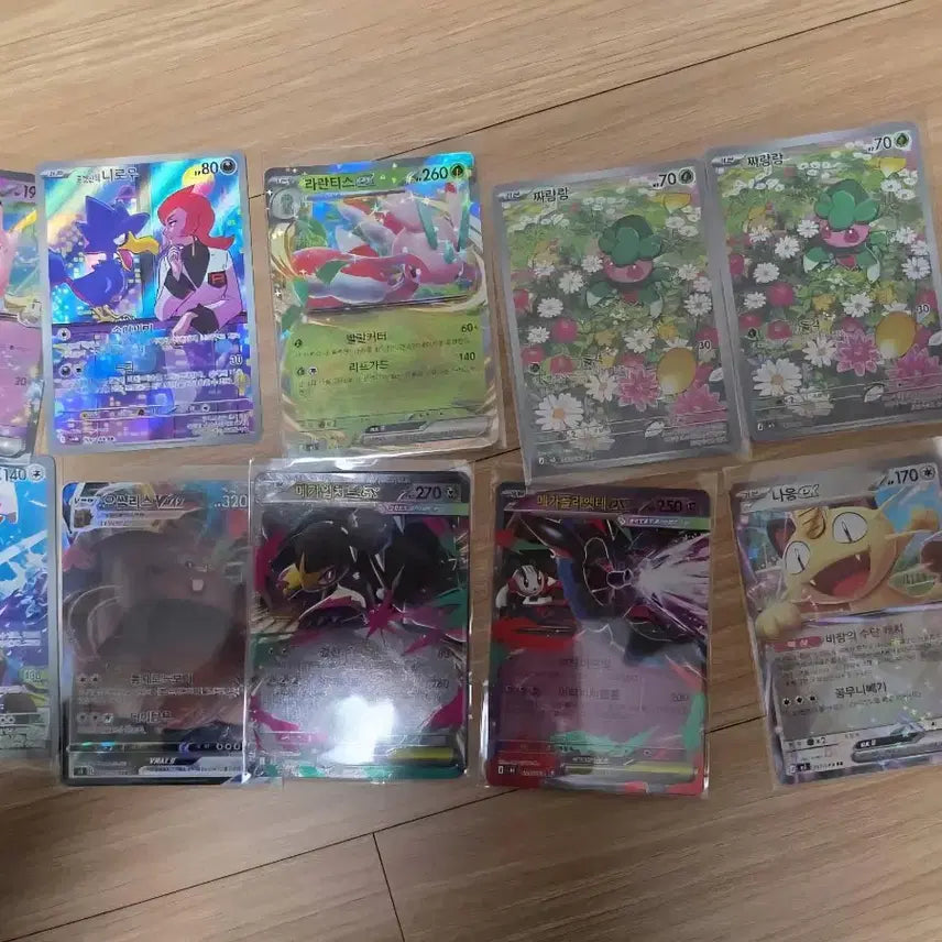 [BUNJANG] Pokemon Card Bundle Set (RR, Support SR, AR, Rare Cards) / 포켓몬카드 rr,서포트sr,ar,카드 일괄판매