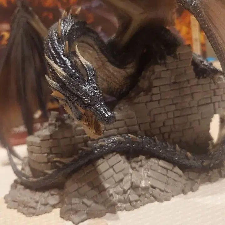 [BUNJANG] Monster Hunter Miralis Last One Prize Metallic Color Ver. Figure / 택포 9.5)몬스터 헌터 밀라보레아스 제일복권 라스트원상  메탈릭 컬러 ver