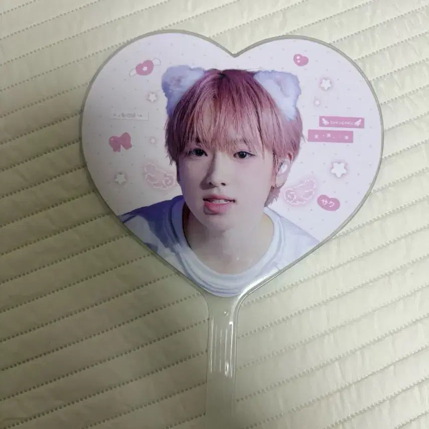 [BUNJANG] NCT WISH Sakuya Uchiwa Fan / Nctwish 사쿠야 우치와 sakuya