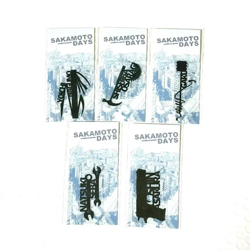[BUNJANG] Bundle Set Sakaday Non-Official Goods Metal Sticker Set (Nagumo Shin Natsuki Shishiba Osaragi Slur) / 일괄 사카데이 비공굿 전차스 메탈스티커 ( 나구모 신 나츠키 시시바 오사라기 슬러 )