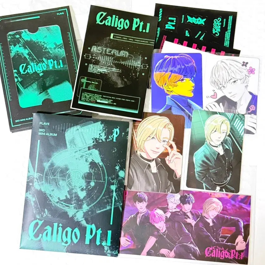 [BUNJANG] Pleiades Kaligo Ticket Bundle Set (Popup Album Plushie Yejun Noah Bambi Eunho Hamin) / 일괄 플레이브 앨범 칼리고 티켓 ( 팝업 앨범 누이 예준 노아 밤비 은호 하민 )
