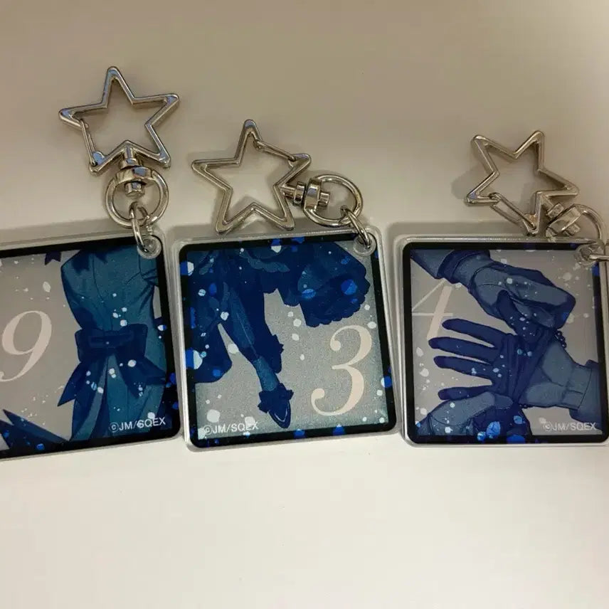 [BUNJANG] Pandora Hearts 15th Anniversary Acrylic Keyring Bundle Set / 판도라하츠 15주년 아크릴 키링 일괄
