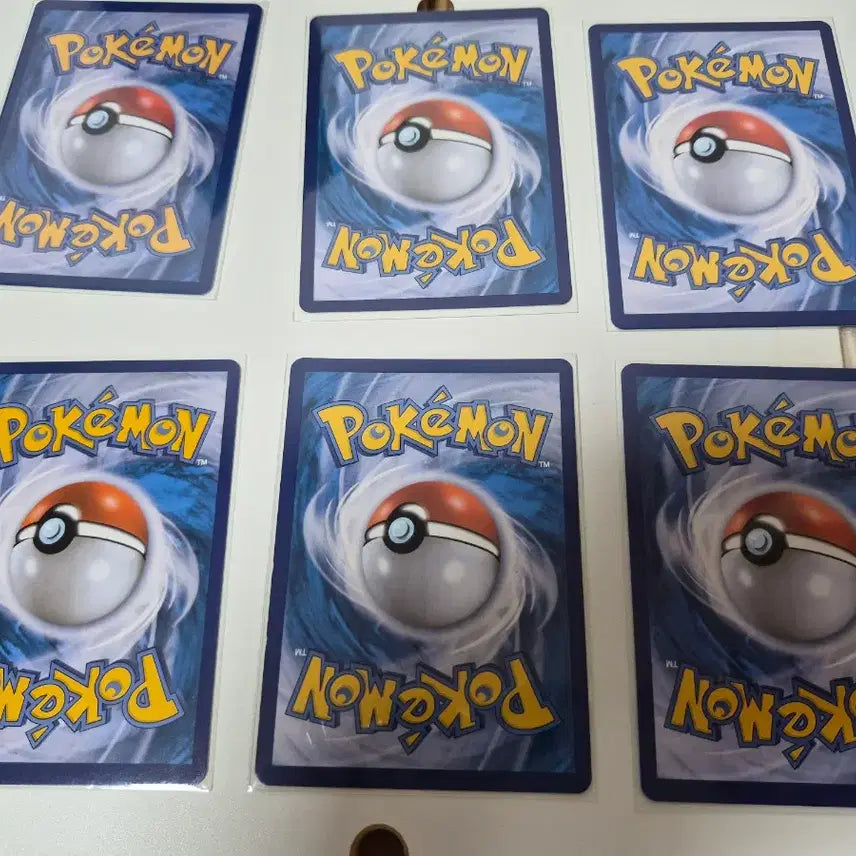 [BUNJANG] Pokemon Card Slowpoke 6-Card Set / 포켓몬 카드 야돈 6장 세트