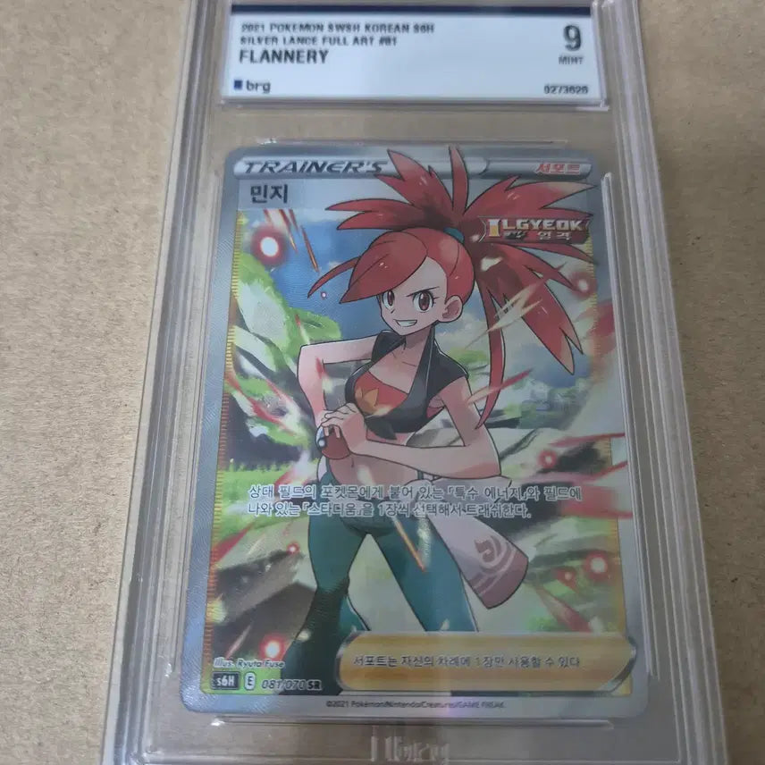[BUNJANG] Pokemon Card Minji SR BRG9 Korean Edition / 포켓몬카드 민지 sr brg9 한글판
