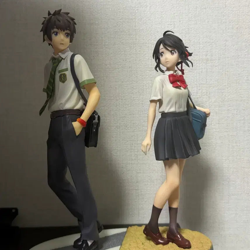 [BUNJANG] Good Smile Company Your Name Scale Figures - Taki &amp; Mitsuha Bundle Set / 굿스마일 너의 이름은 스케일 타키, 미츠하