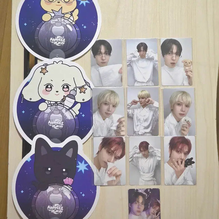 [BUNJANG] Ateez Aniteez Wave Race Game Set / set 부채 레이싱 레이스 8초 입장특전 포카 트레카 투정 유닛 팝업 에이티즈 애니티즈 ateez aniteez
