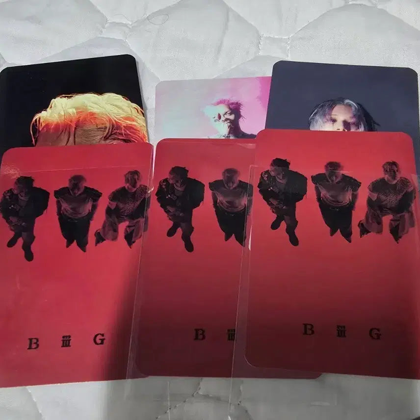 [BUNJANG] Big Bang - Individual Member Photocard Set (3 Types, Bundle Set) / 고양종합운동장 MD 포카 3종 일괄판매