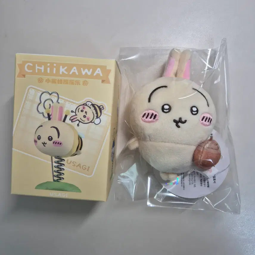[BUNJANG] Usagi Honeybee Memo Holder and Plush Set / 먼작귀 우사기 세트 판매