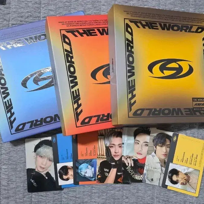 [BUNJANG] ATEEZ The World Bundle Set Album / 에이티즈 앨범 더월드 3종 일괄 양도