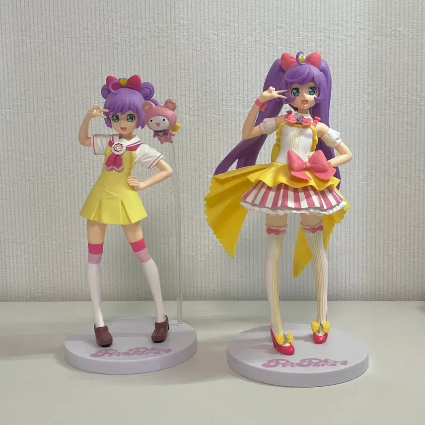 [BUNJANG] PriPara Lala Figure Bundle Set (Cyalume &amp; School Uniform) / [일괄] 프리파라 라라 피규어 사이리움 교복
