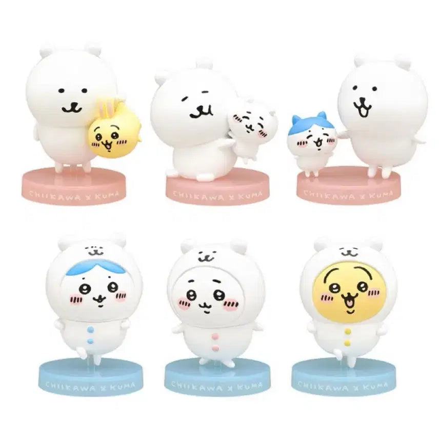 [BUNJANG] Nagano Market Chiikawa Nankumgong Collaboration Figure (Full Box) / (풀박스) 치이카와 먼작귀 농담곰 콜라보 피규어