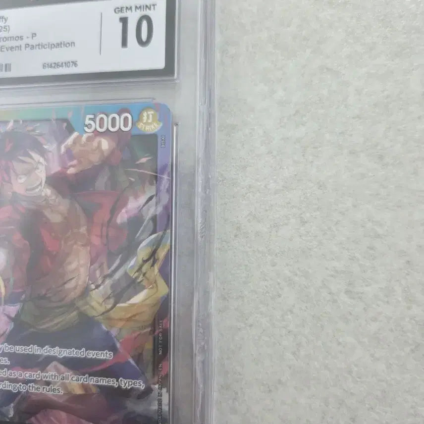 [BUNJANG] One Piece Card Monkey D. Luffy CGC 10 Gem Mint / 원피스 카드 몽키 D. 루피 CGC 10등급