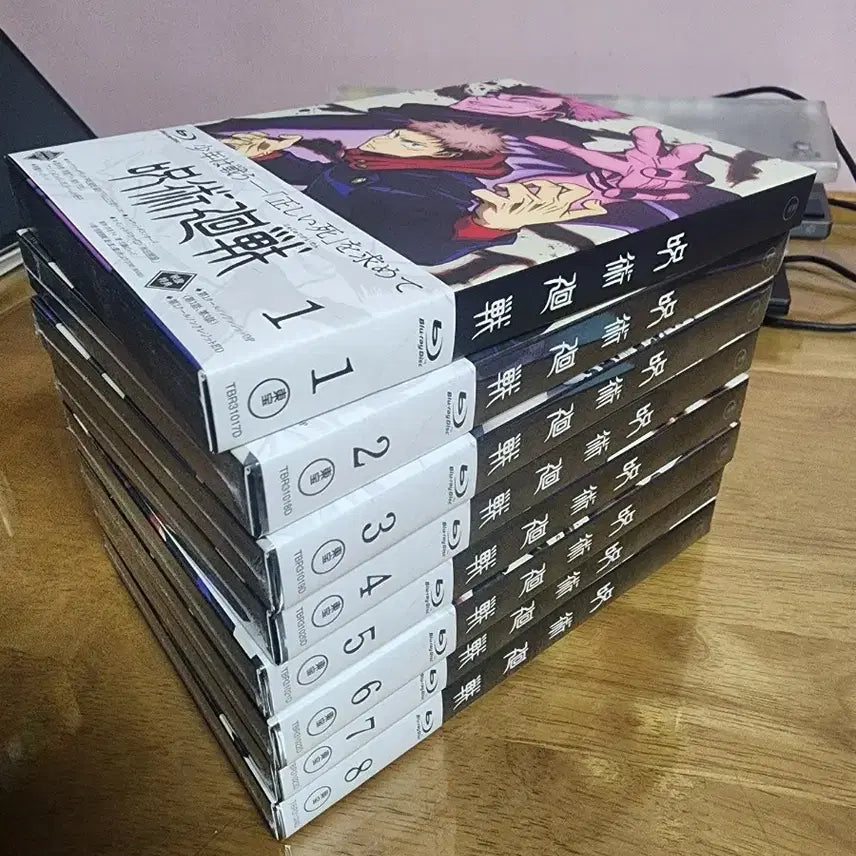 [BUNJANG] Jujutsu Kaisen Season 1 Blu-ray (8 Discs) / 주술회전 1기 블루레이 총 8장
