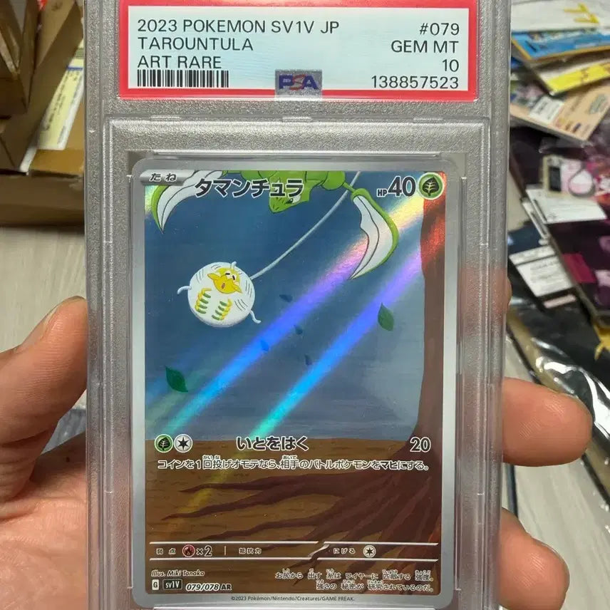[BUNJANG] Pokemon Card Japanese Tarantula AR PSA 10 / 포켓몬카드 일판 타랜툴라 ar psa10 팝니다!
