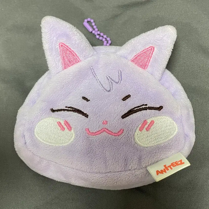 [BUNJANG] ATEEZ Choi San San deok Face Mini Pouch / 에이티즈 최산 산덕이 페이스 미니파우치